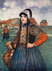 Una Chica de Marken, 1904